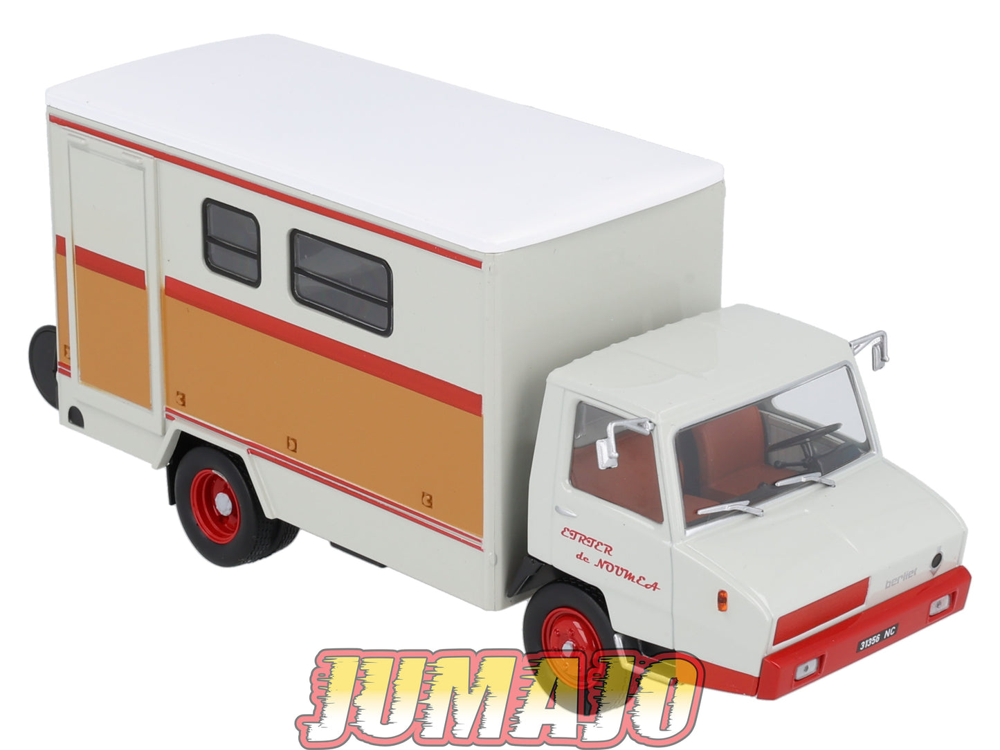 CAM95 Camions d'autrefois 1/43 Altaya IXO : BERLIET Stradair Transport chevaux