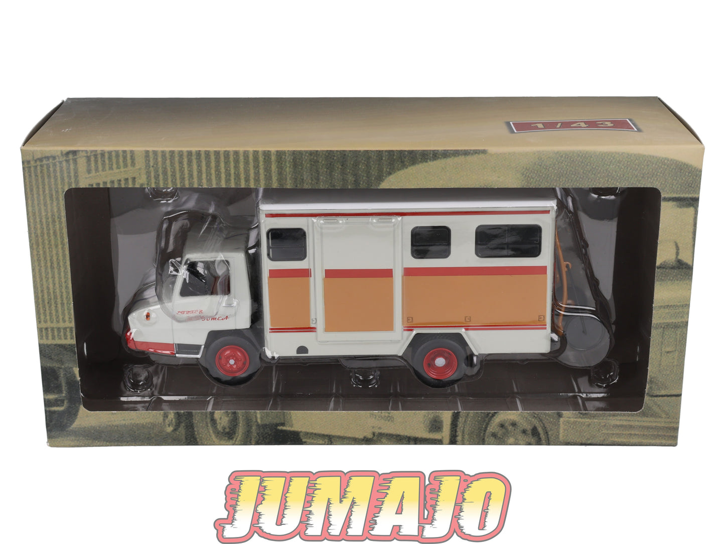 CAM95 Camions d'autrefois 1/43 Altaya IXO : BERLIET Stradair Transport chevaux