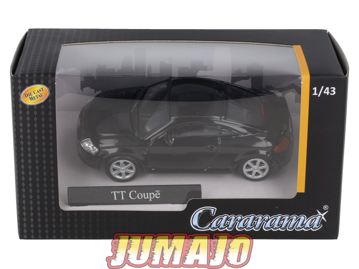 CAR128 Voiture 1/43 CARARAMA : AUDI TT COUPE NOIR