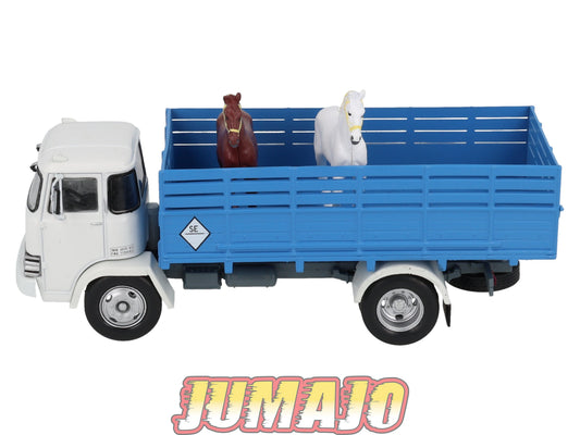 CB49 Camions et autobus 1/43 SALVAT : Ebro D550 1970 Transport de chevaux