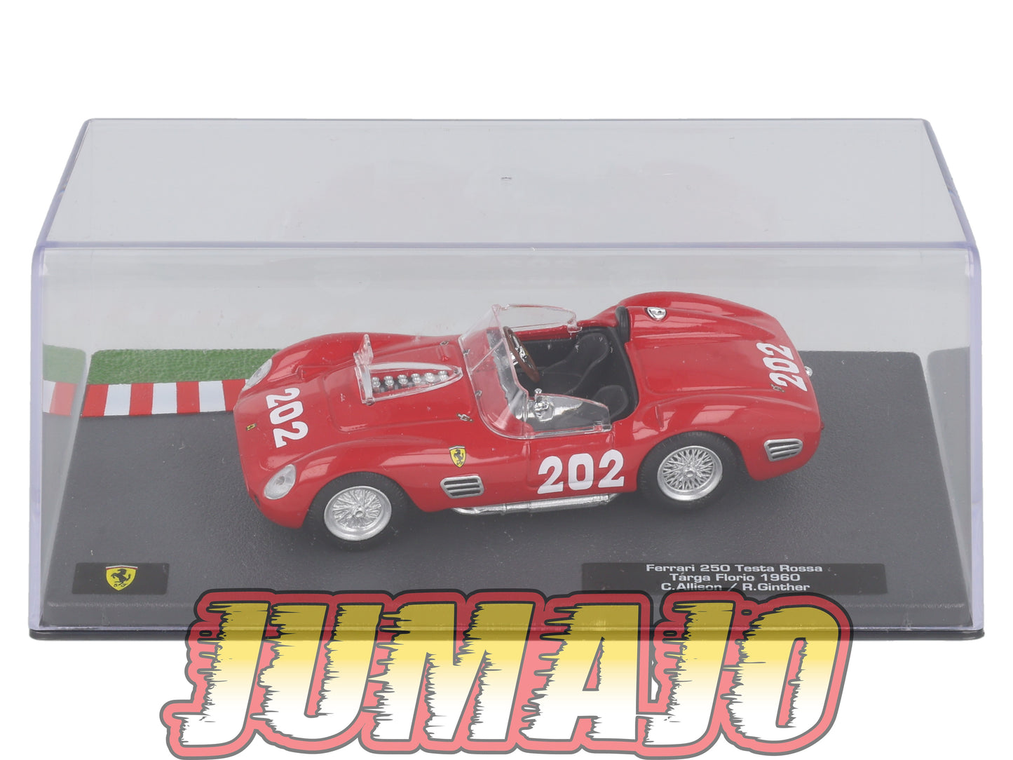 CF65 voiture 1/43 HACHETTES IXO FERRARI sport : 250 Testa Rossa 1960 #202 C Allison