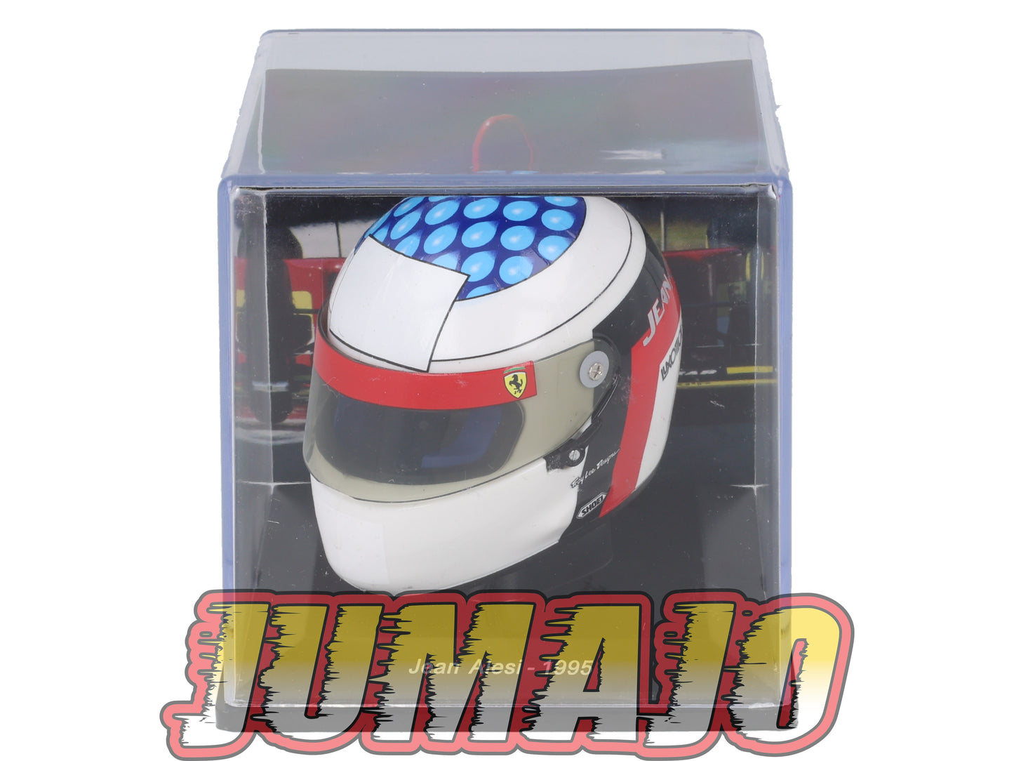 CFO11 Casque Formule 1 CENTAURIA 1/5 FERRARI : Jean Alesi 1995
