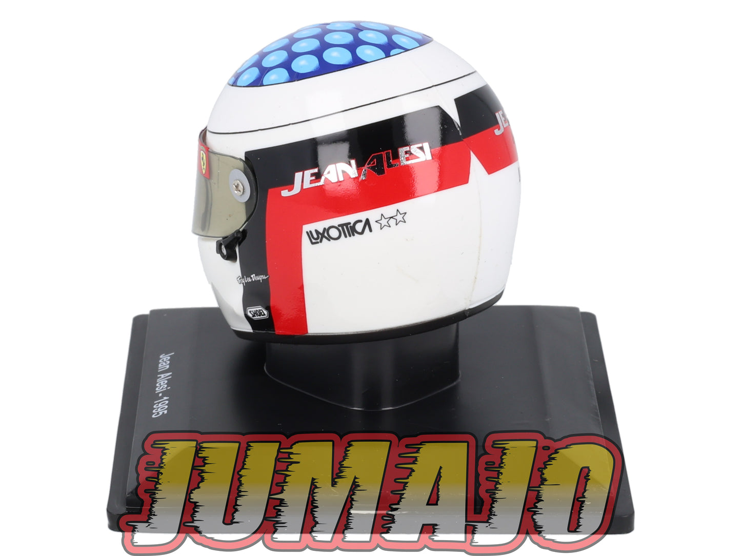 CFO11 Casque Formule 1 CENTAURIA 1/5 FERRARI : Jean Alesi 1995