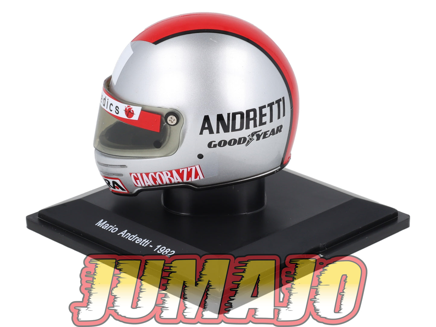 CFO13 Casque Formule 1 CENTAURIA 1/5 FERRARI : Mario Andretti 1982