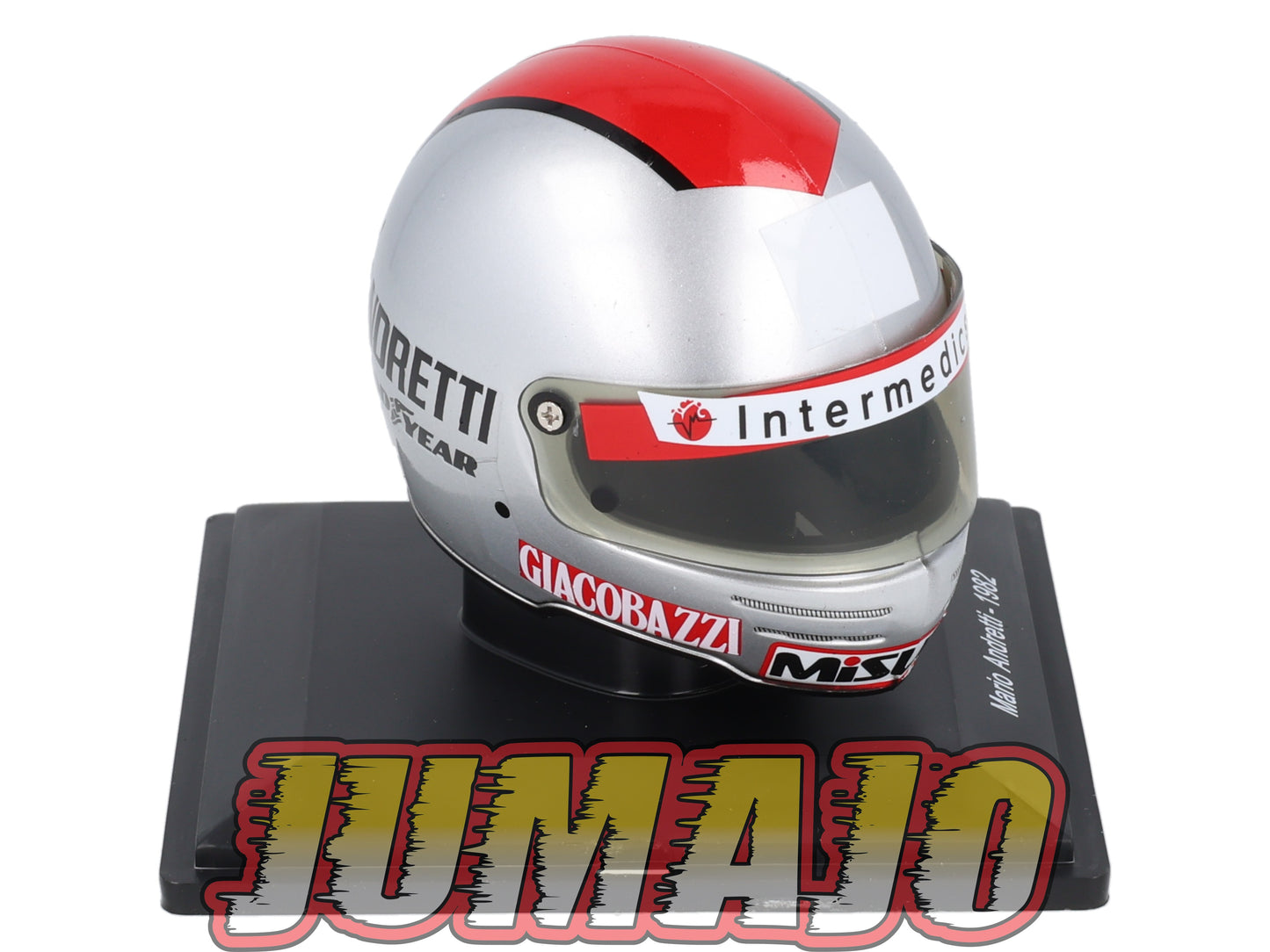 CFO13 Casque Formule 1 CENTAURIA 1/5 FERRARI : Mario Andretti 1982