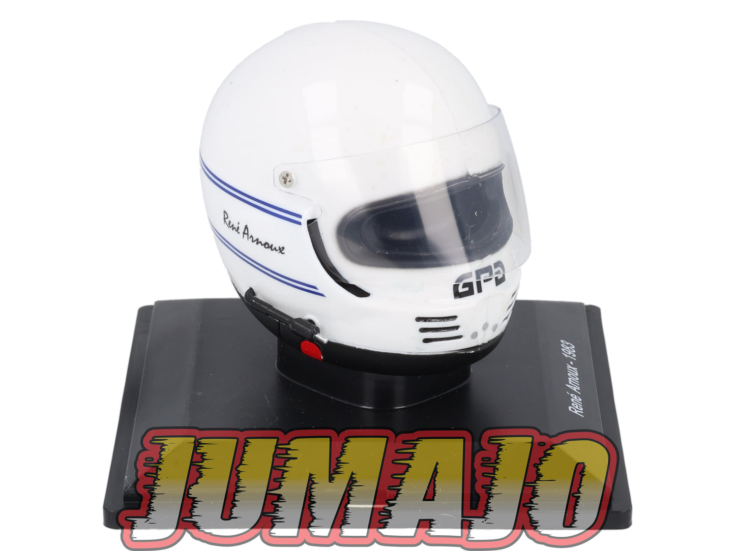 CFO14 Casque Formule 1 CENTAURIA 1/5 FERRARI : René Arnoux 1983