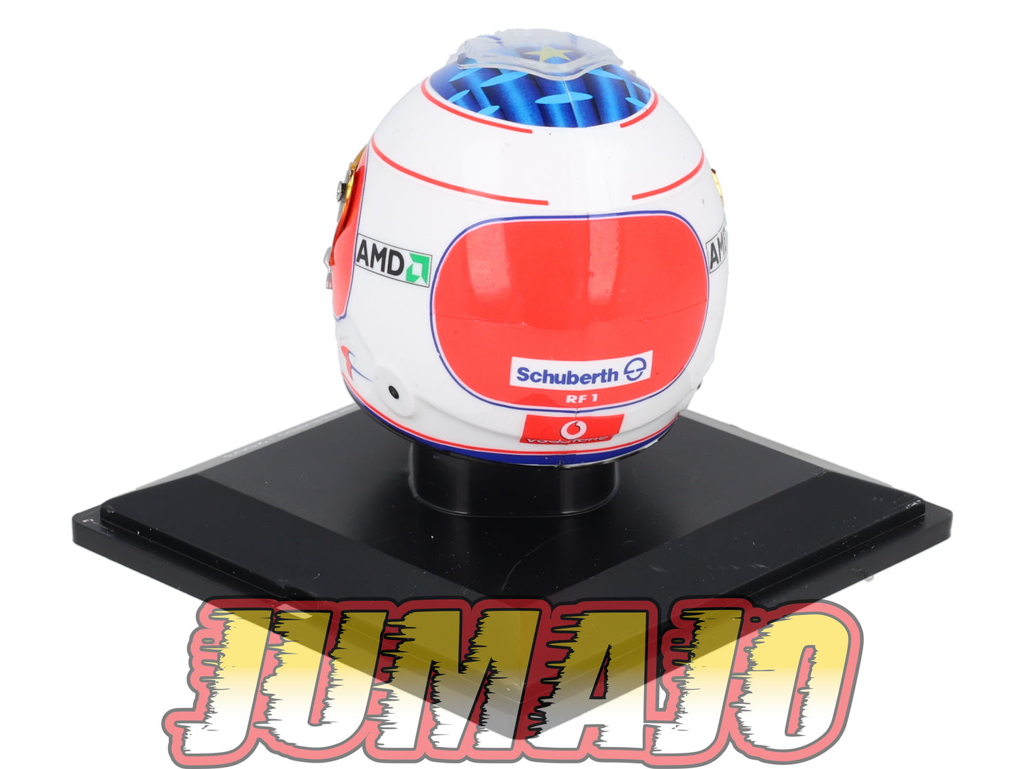 CFO15 Casque Formule 1 CENTAURIA 1/5 FERRARI : Rubens Barrichello 2003
