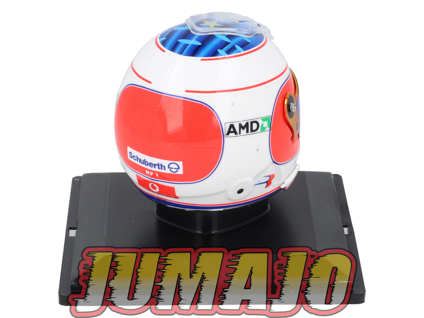 CFO15 Casque Formule 1 CENTAURIA 1/5 FERRARI : Rubens Barrichello 2003