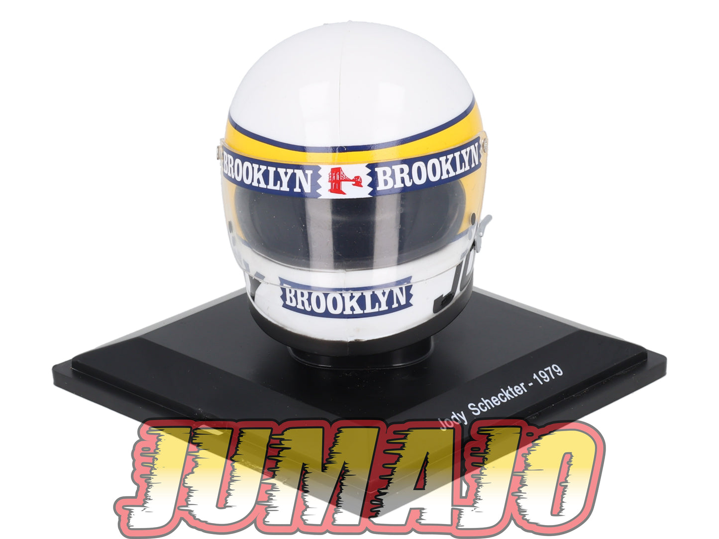 CFO19 Casque Formule 1 CENTAURIA 1/5 FERRARI : Jody Scheckter 1979