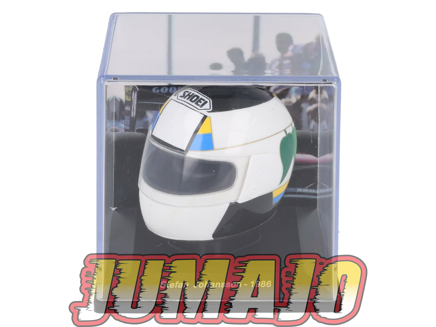 CFO20 Casque Formule 1 CENTAURIA 1/5 FERRARI : Stefan Johansson 1986
