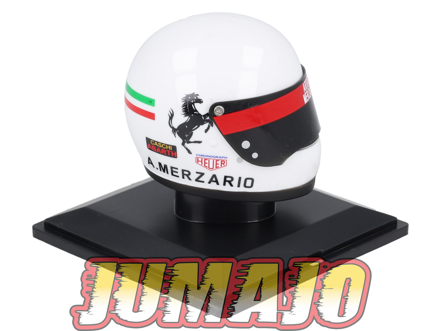 CFO21 Casque Formule 1 CENTAURIA 1/5 FERRARI : Arturo Merzario 1973