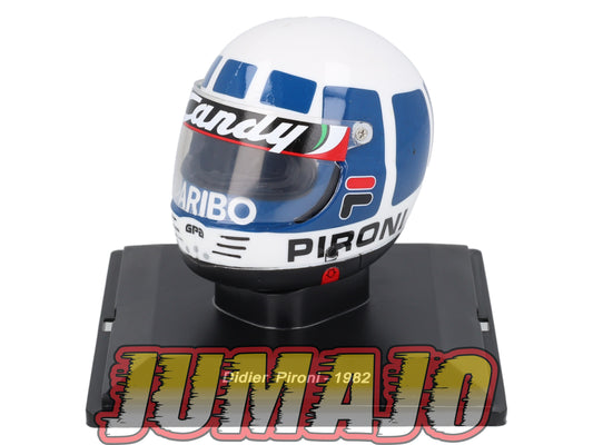 CFO23 Casque Formule 1 CENTAURIA 1/5 FERRARI : Didier Pironi 1982