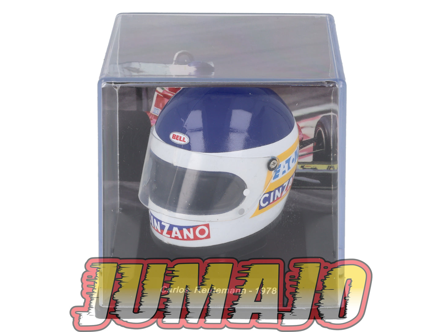 CFO24 Casque Formule 1 CENTAURIA 1/5 FERRARI : Carlos Reutemann 1978