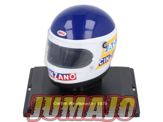CFO24 Casque Formule 1 CENTAURIA 1/5 FERRARI : Carlos Reutemann 1978