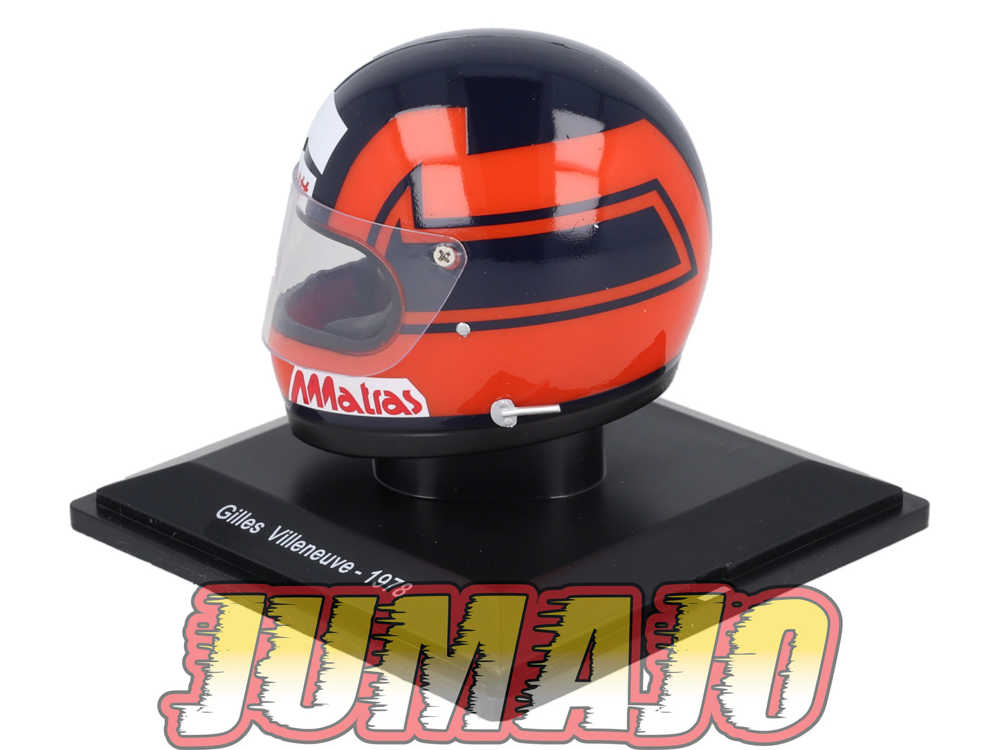 CFO50 Casque Formule 1 CENTAURIA 1/5 FERRARI : Gilles Villeneuve 1978