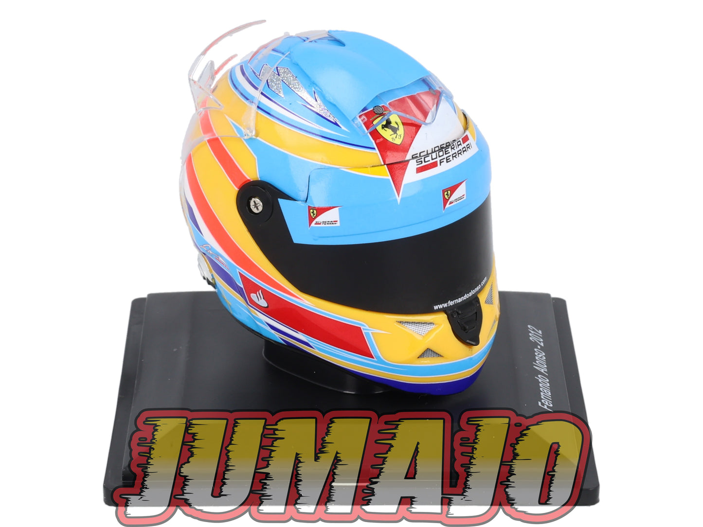 CFO5 Casque Formule 1 CENTAURIA 1/5 FERRARI : Fernando Alonso 2012