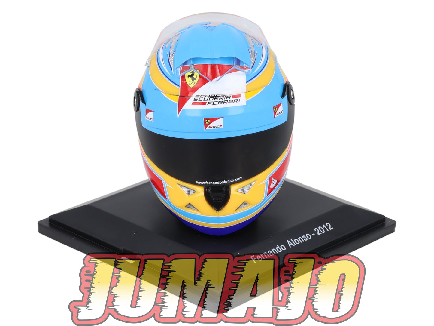 CFO5 Casque Formule 1 CENTAURIA 1/5 FERRARI : Fernando Alonso 2012