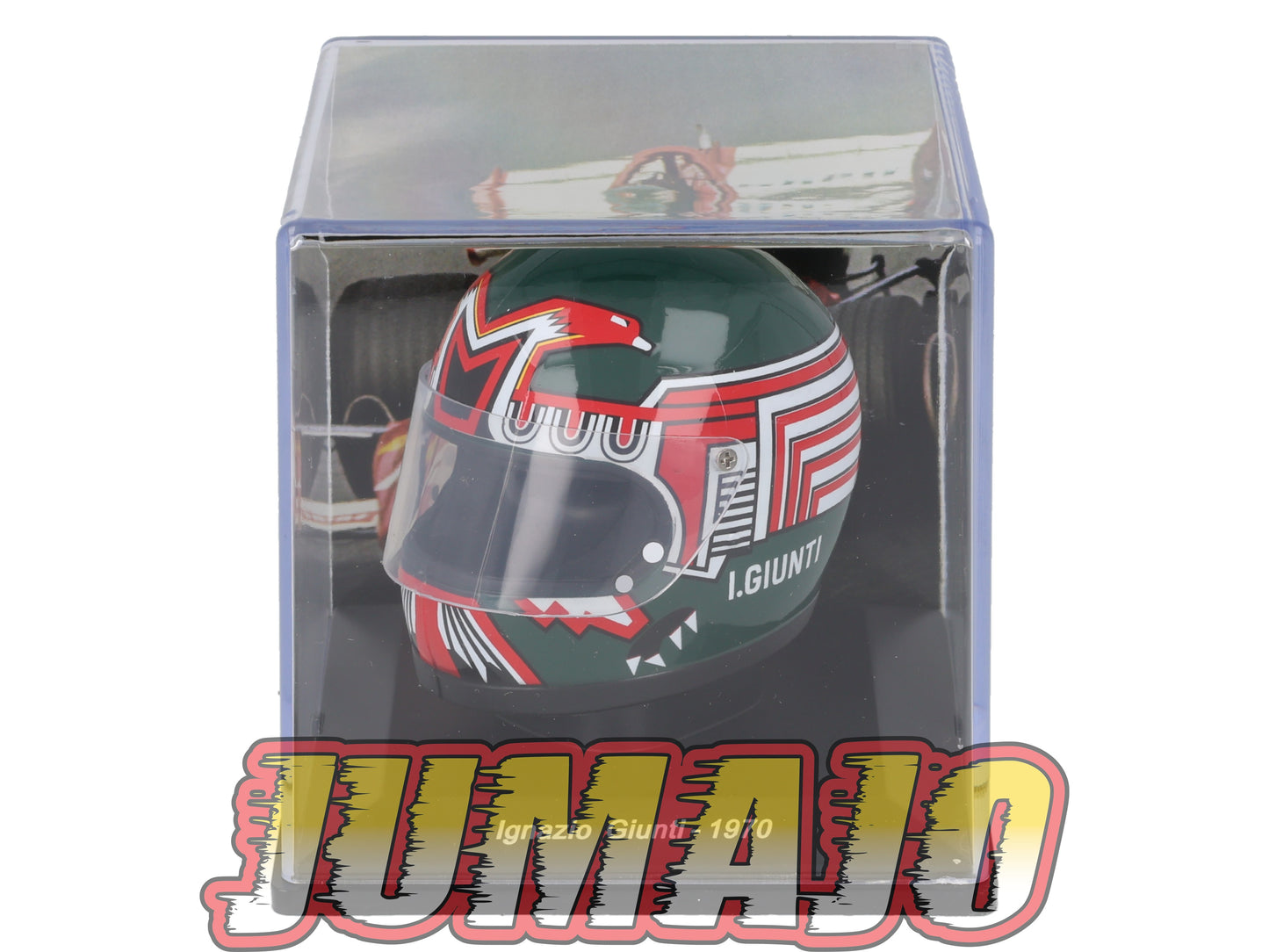 CFO65 Casque Formule 1 CENTAURIA 1/5 FERRARI : Ignazio Giunti 1970