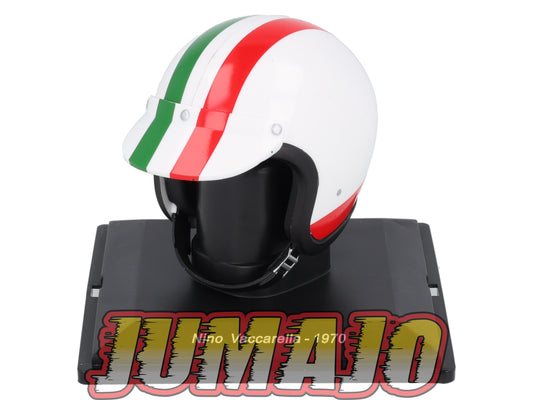 CFO67 Casque Formule 1 CENTAURIA 1/5 FERRARI : Nino Vaccarella 1970