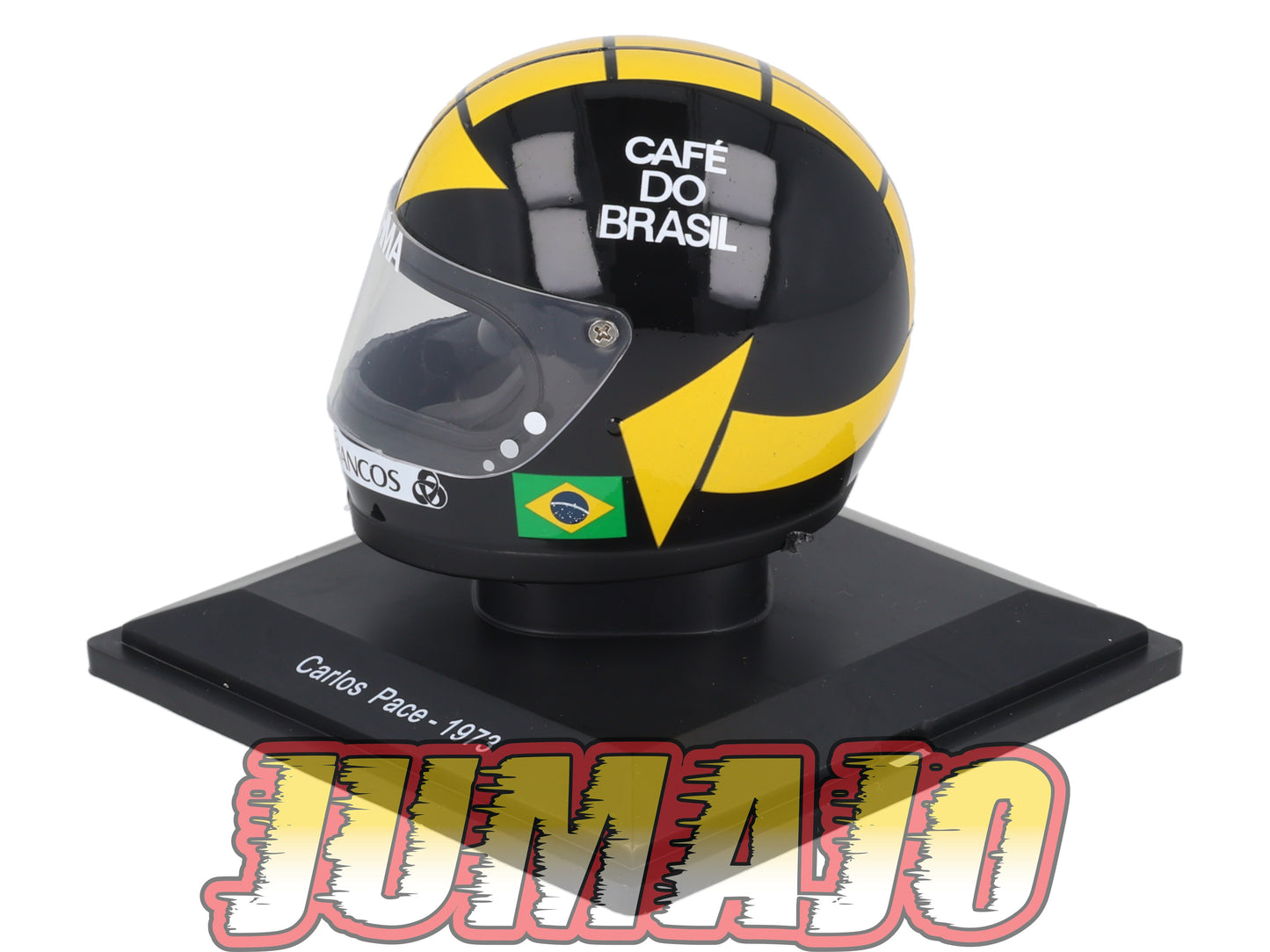 CFO69 Casque Formule 1 CENTAURIA 1/5 FERRARI : Carlos Pace 1973