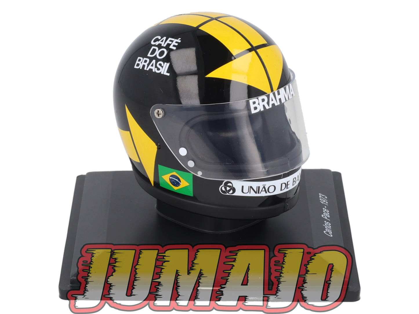 CFO69 Casque Formule 1 CENTAURIA 1/5 FERRARI : Carlos Pace 1973