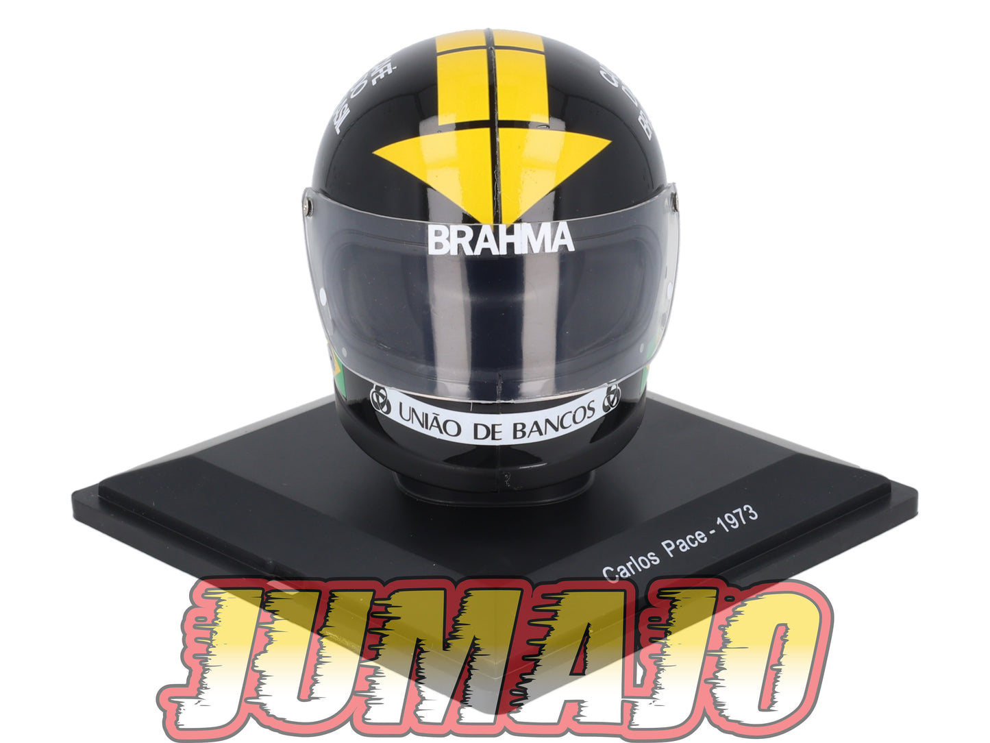 CFO69 Casque Formule 1 CENTAURIA 1/5 FERRARI : Carlos Pace 1973