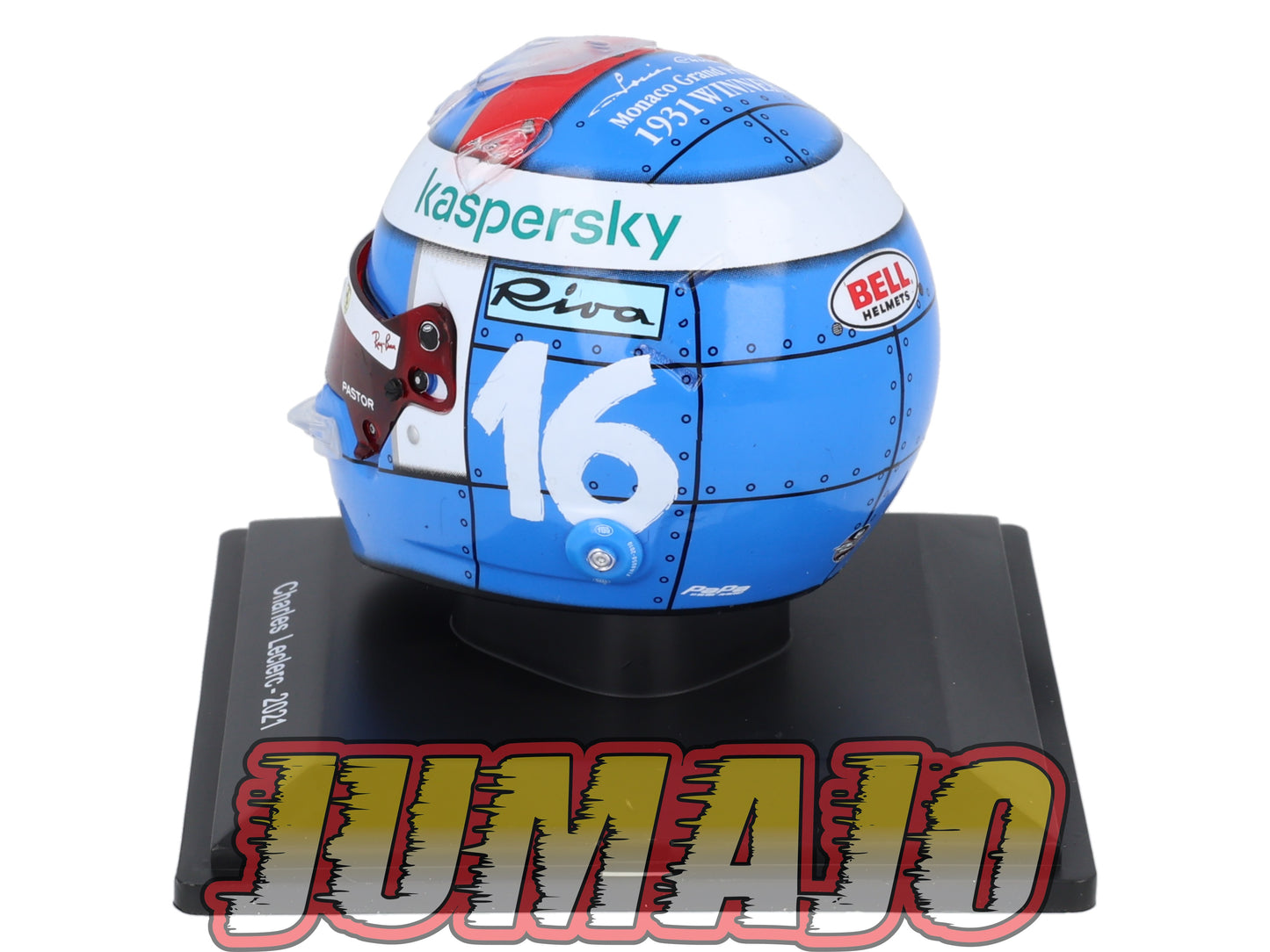 CFO70 Casque Formule 1 CENTAURIA 1/5 FERRARI : Charles Leclerc 2021