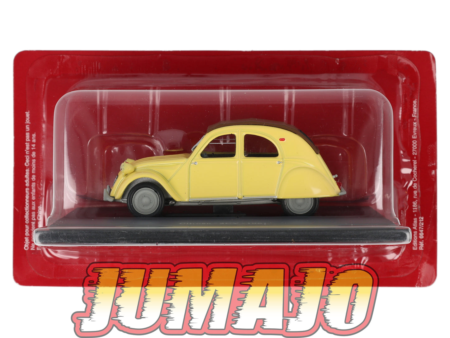CIT12 Voiture 1/43 Atlas IXO/UH PASSION CITROEN : 2CV 1961