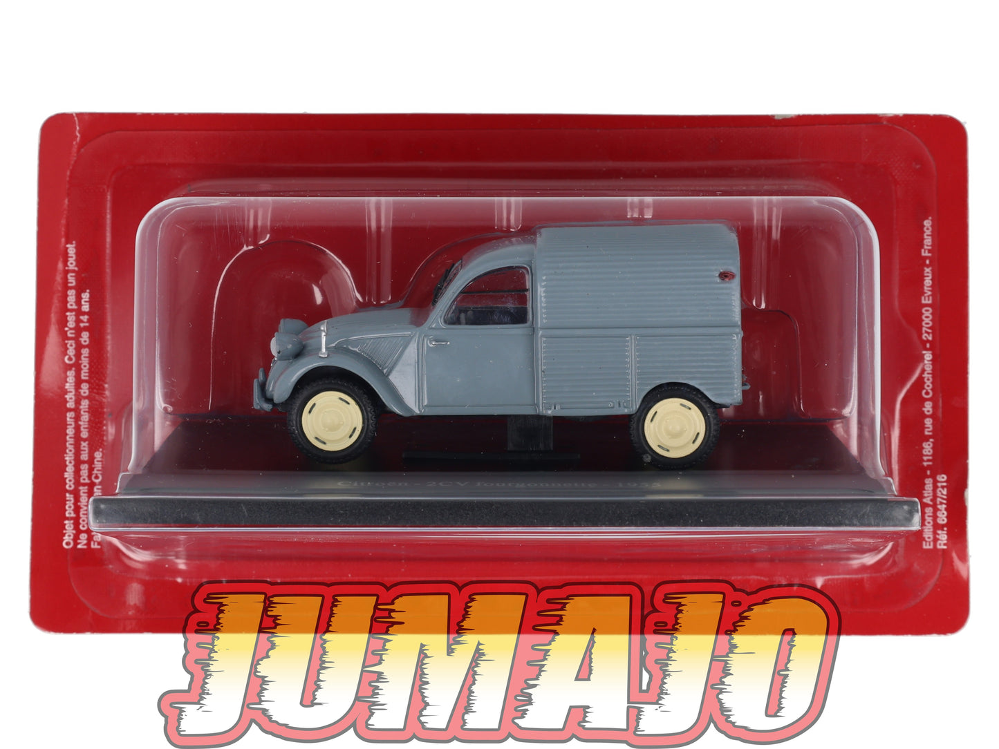 CIT16 Voiture 1/43 Atlas IXO/UH PASSION CITROEN : 2CV Fourgonette 1955