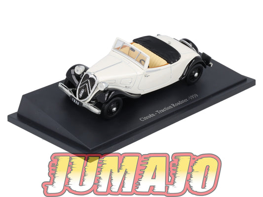 CIT20 Voiture 1/43 Atlas IXO/UH PASSION CITROEN : Traction Roadster 1939