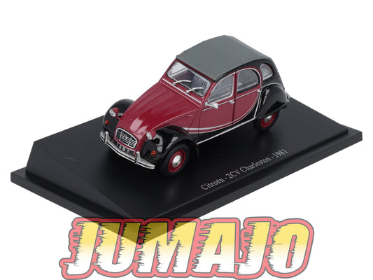 CIT28 Voiture 1/43 Atlas IXO/UH PASSION CITROEN : 2Cv Charleston 1981