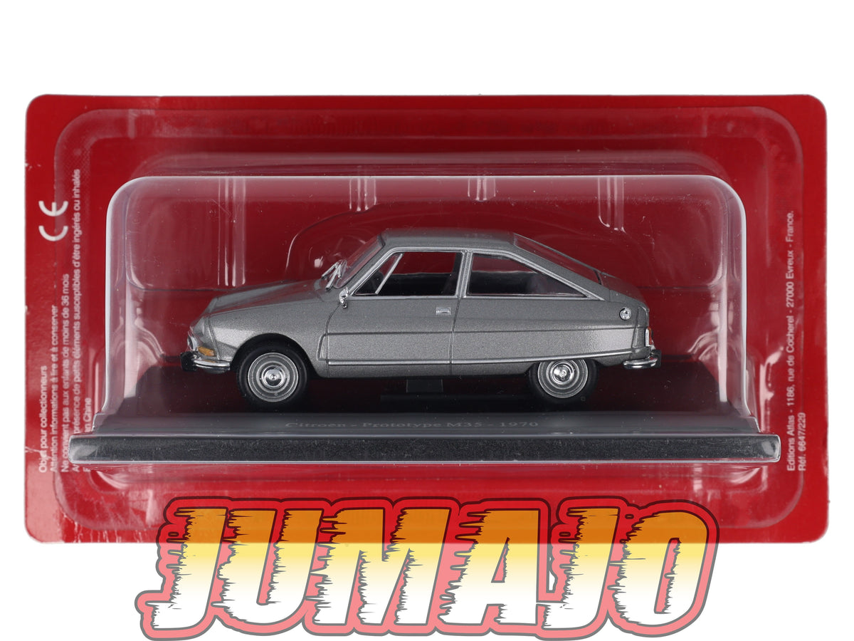 CIT29 Voiture 1/43 Atlas IXO/UH PASSION CITROEN : Prototype M35 1970