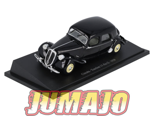 CIT34 Voiture 1/43 Atlas IXO/UH PASSION CITROEN : Traction 15-Six G 1939