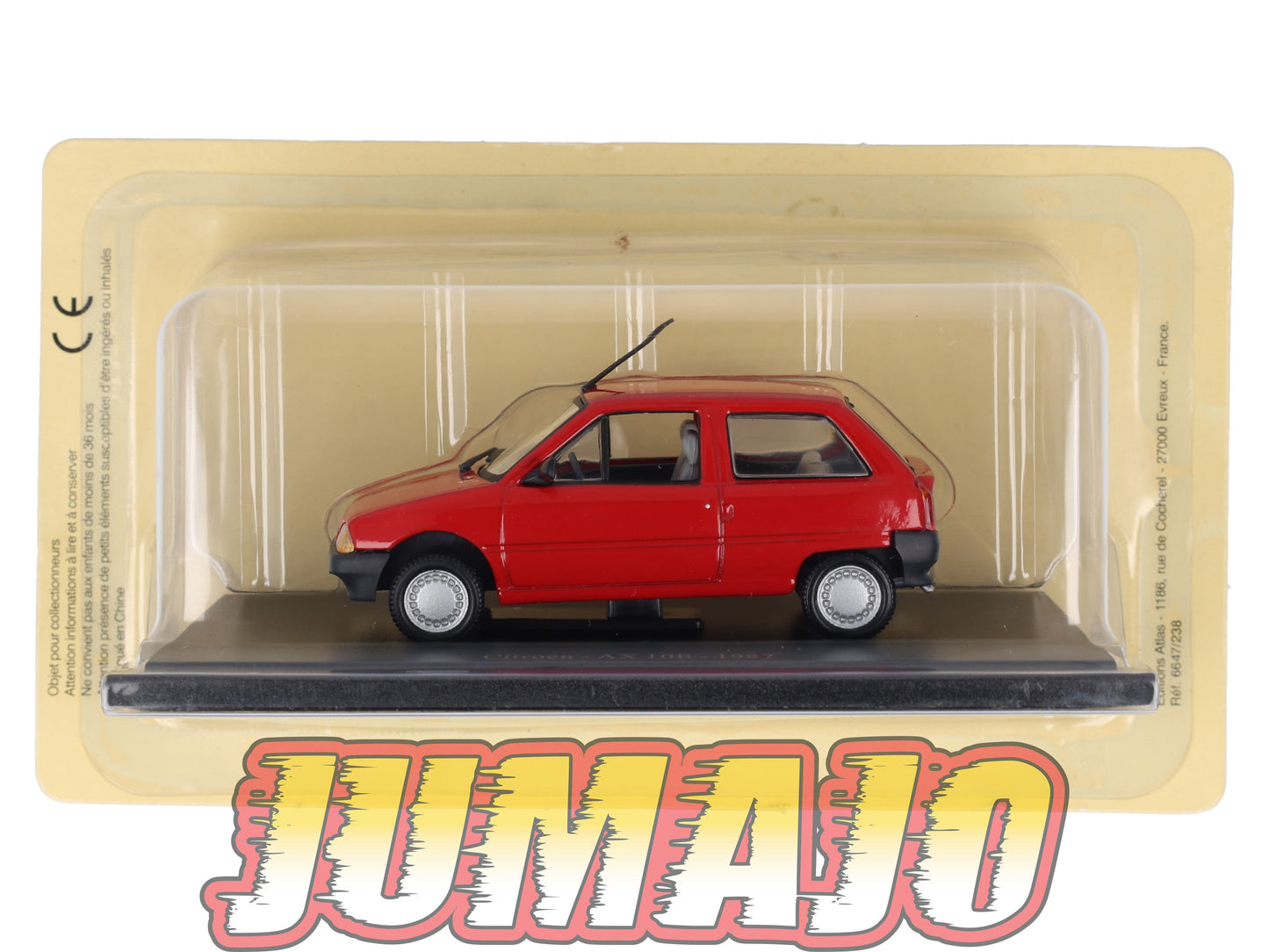 CIT38 Voiture 1/43 Atlas IXO/UH PASSION CITROEN : AX 10E 1987
