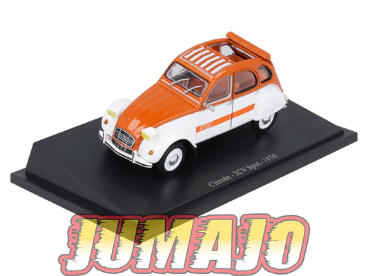 CIT74 Voiture 1/43 Atlas IXO/UH PASSION CITROEN 2CV Spot 1976
