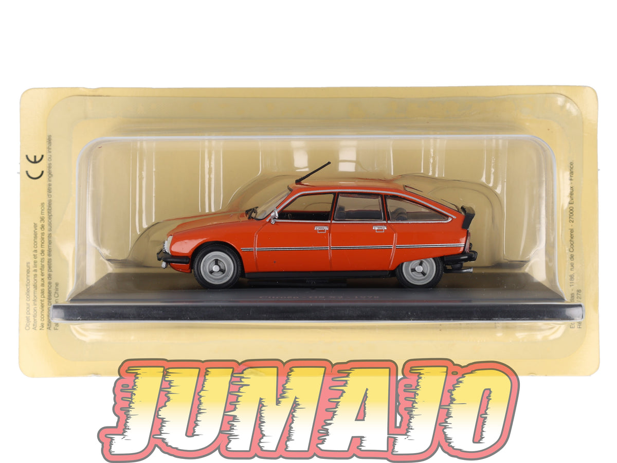 CIT78 Voiture 1/43 Atlas IXO/UH PASSION CITROEN GS X2 1978