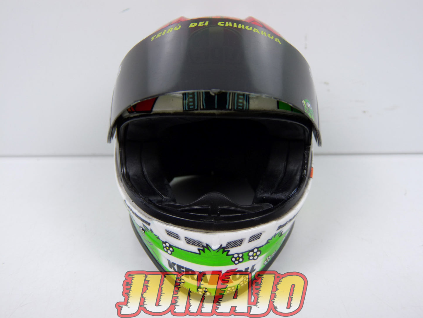 CMR12 CASQUES MOTO HELMET GP 1/5 VALENTINO ROSSI BOITE CASSÉE : Misano 2008