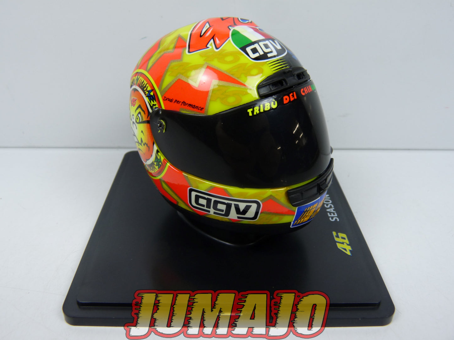 CMR13 CASQUES MOTO HELMET GP 1/5 VALENTINO ROSSI BOITE CASSÉE : Season 1999