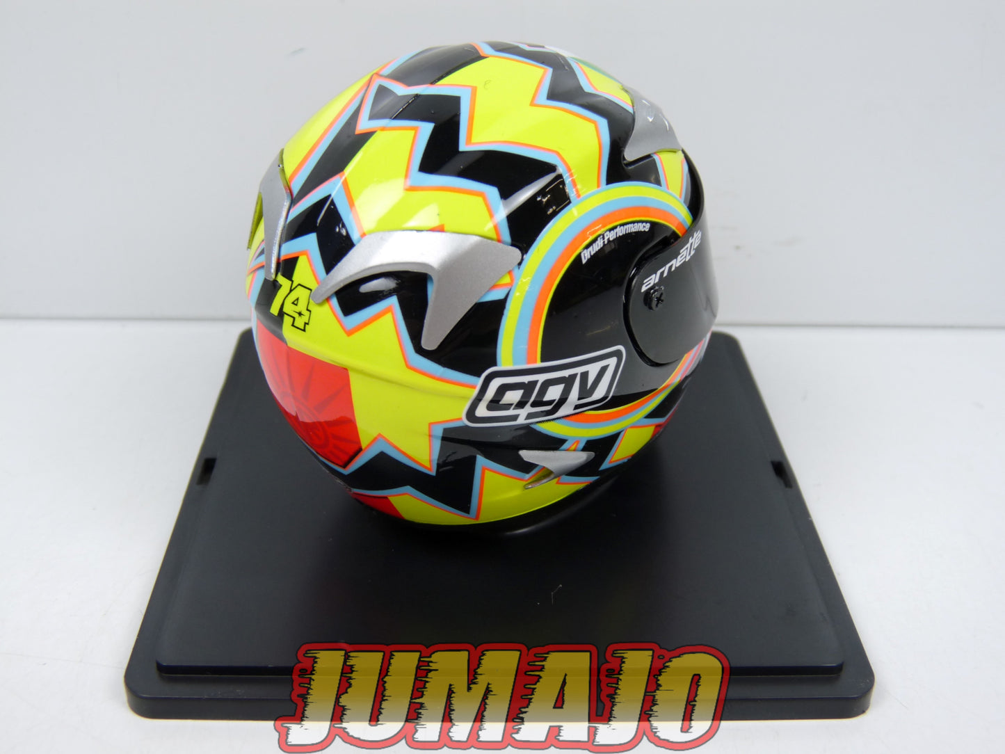 CMR17 CASQUES MOTO HELMET GP 1/5 VALENTINO ROSSI BOITE CASSÉE : Season 2003