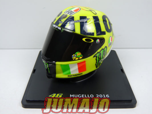 CMR3 CASQUES MOTO HELMET GP 1/5 VALENTINO ROSSI BOITE CASSÉE : Mugello 2016
