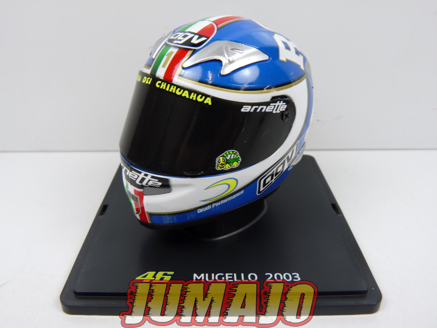 CMR44 CASQUES MOTO HELMET GP 1/5 VALENTINO ROSSI : 2003 Mugello