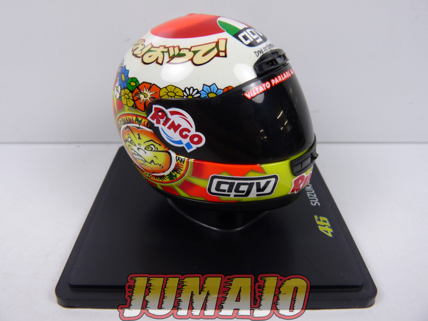 CMR45 CASQUES MOTO HELMET GP 1/5 VALENTINO ROSSI : Suzuka 1998