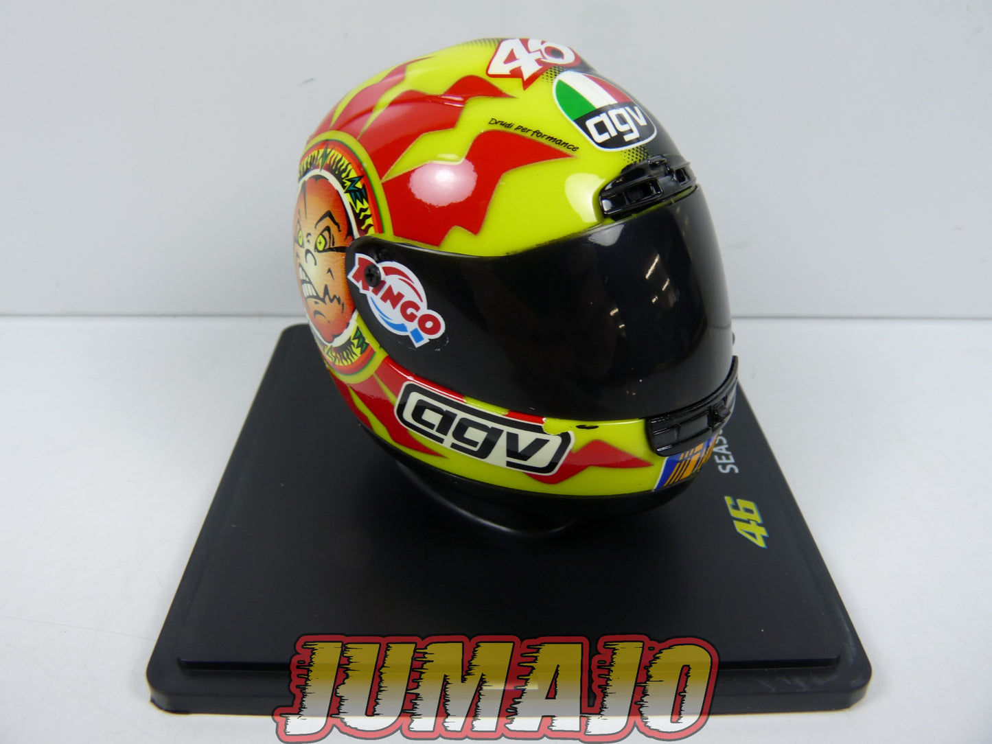 CMR4 CASQUES MOTO HELMET GP 1/5 VALENTINO ROSSI BOITE CASSÉE Season 1997