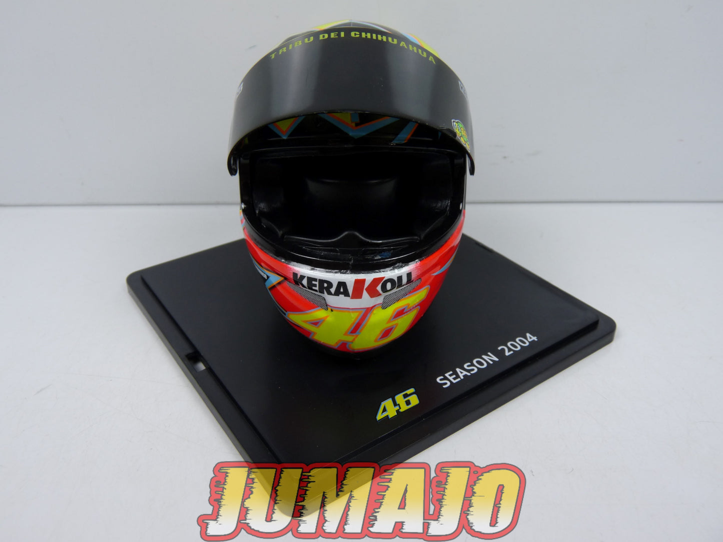CMR7 CASQUES MOTO HELMET GP 1/5 VALENTINO ROSSI BOITE CASSÉE : Season 2004
