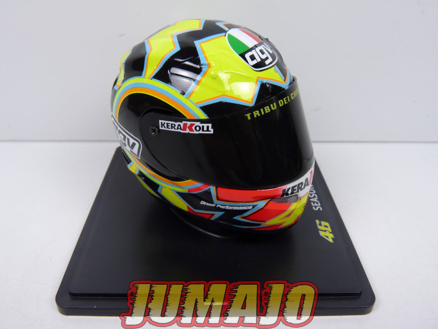 CMR7 CASQUES MOTO HELMET GP 1/5 VALENTINO ROSSI BOITE CASSÉE : Season 2004