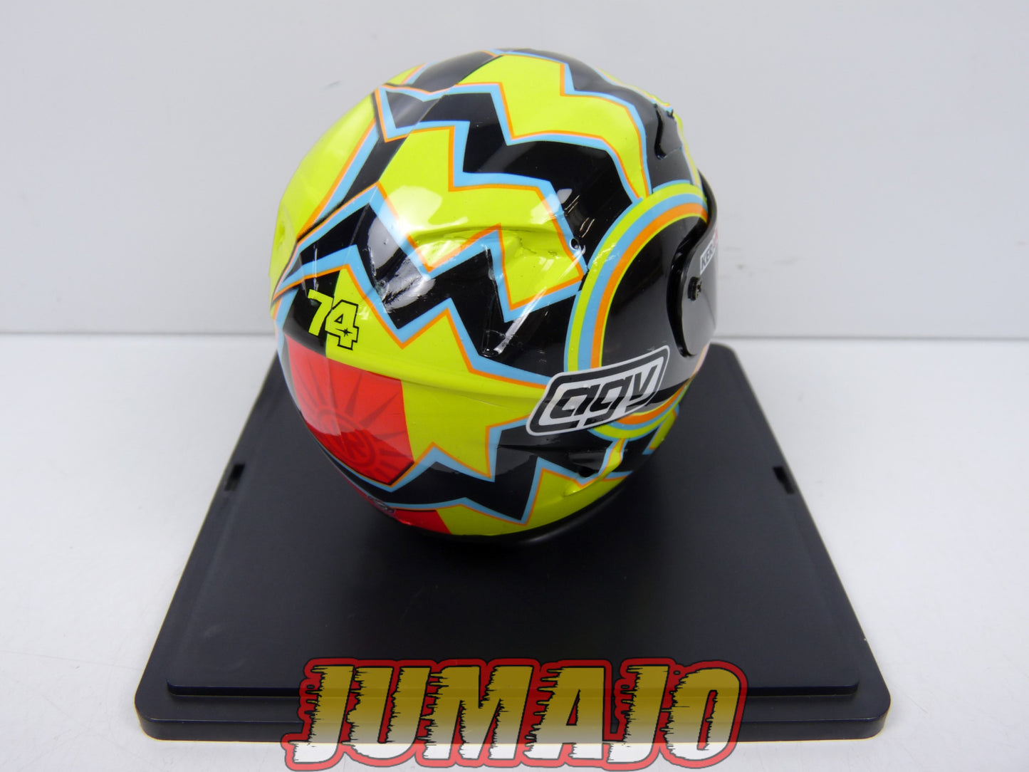 CMR7 CASQUES MOTO HELMET GP 1/5 VALENTINO ROSSI BOITE CASSÉE : Season 2004