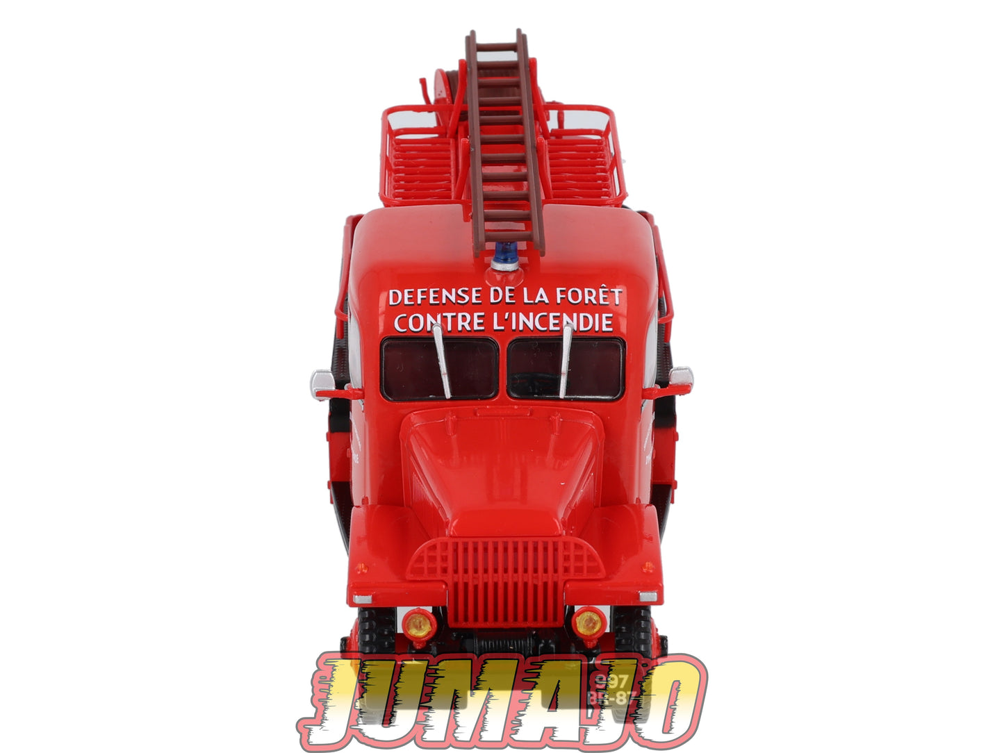 CP132 POMPIERS 1/43 altaya IXO: GMC Double Cabine Service Départemental D'incendie