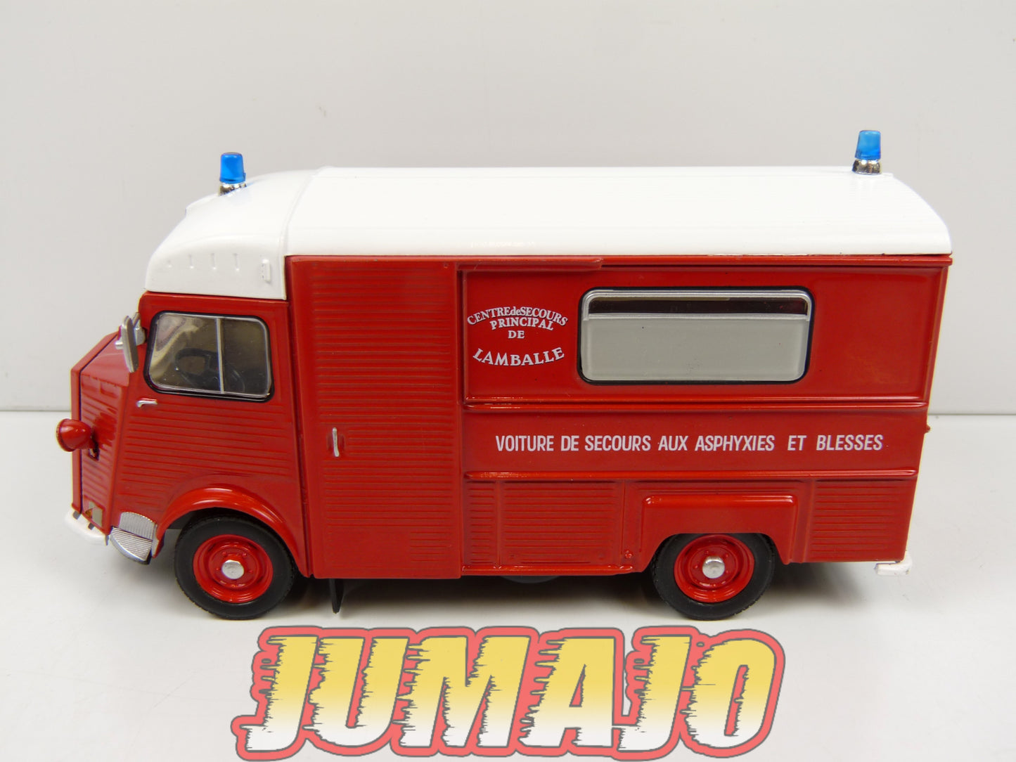 CPF101 Camion 1/43 Hachette IXO Pompiers : CITROEN HY rallongé Voiture de secours