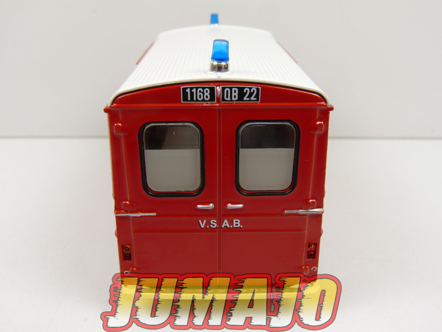 CPF101 Camion 1/43 Hachette IXO Pompiers : CITROEN HY rallongé Voiture de secours