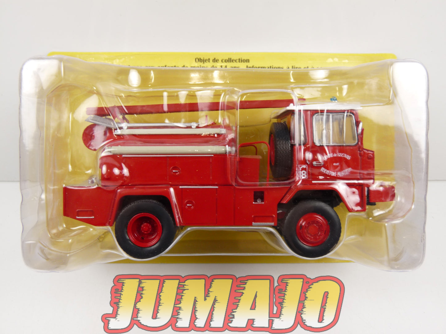 CPF106 Camion 1/43 Hachette IXO Pompiers : BERLIET GBK18 4x4